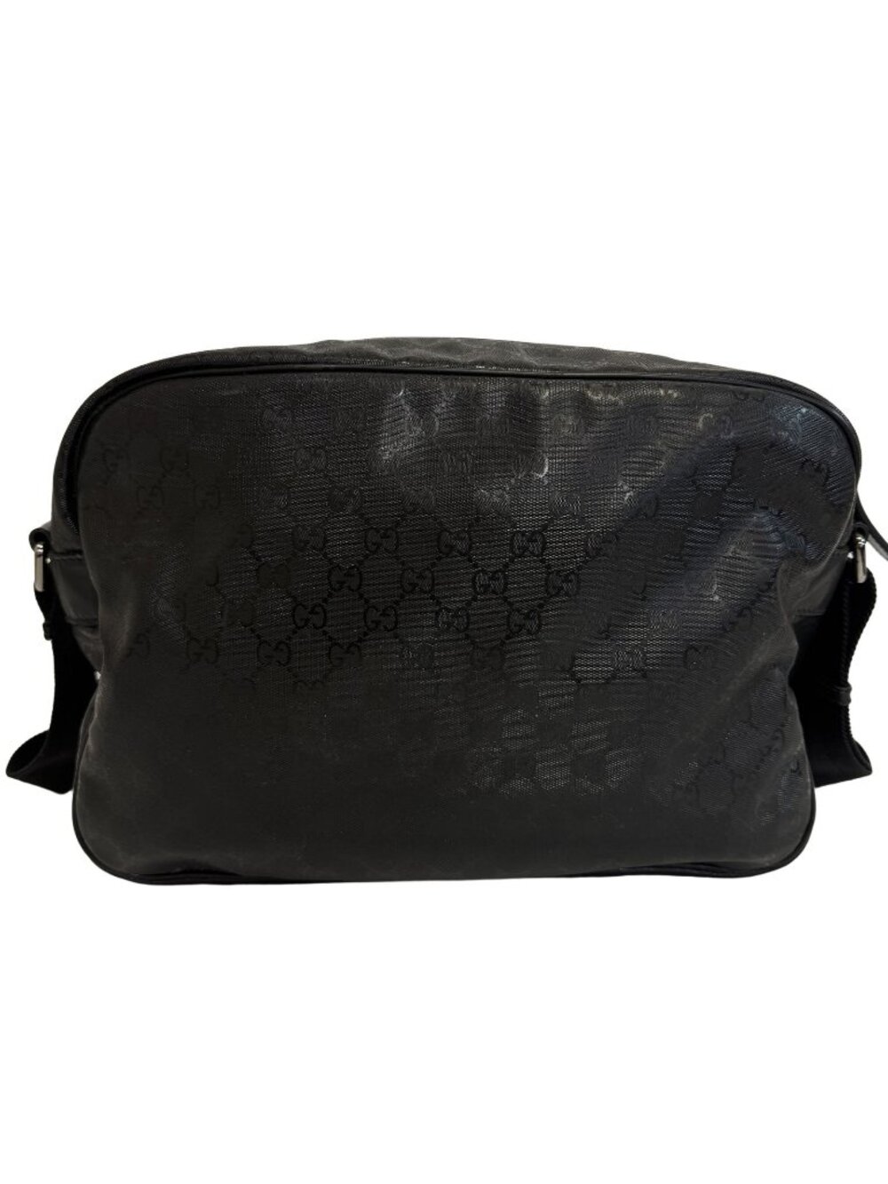 Gucci GG Supreme Shoulder Bag Black